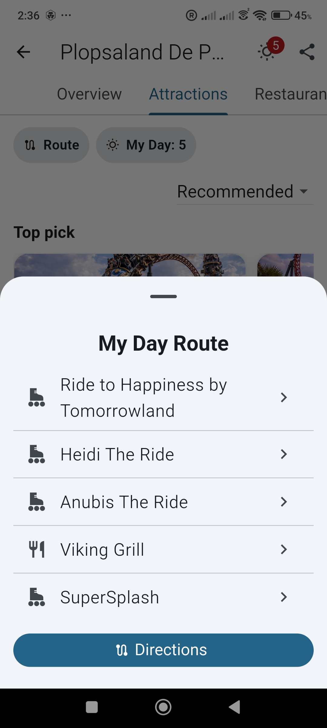App screenshot